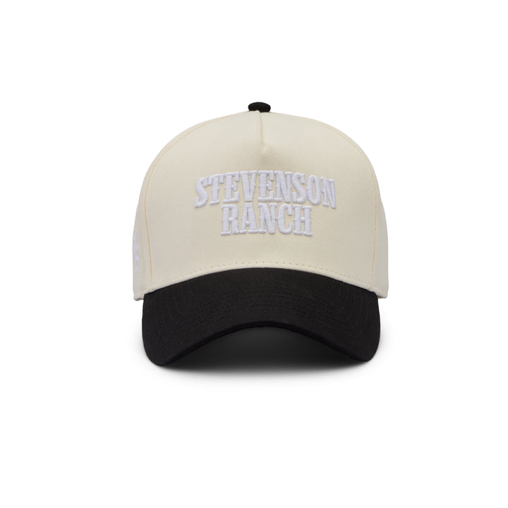Midtown "Stacked Logo" Structured Hat (White)
