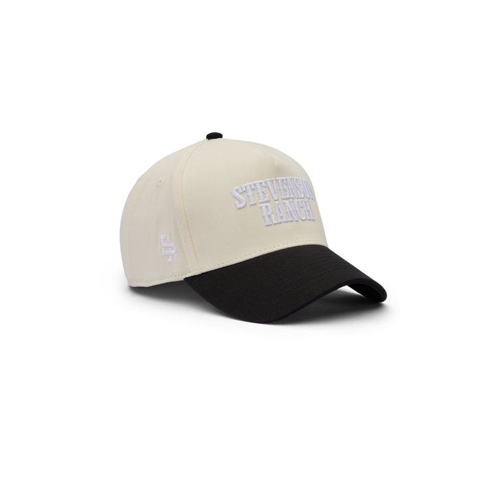 Midtown "Stacked Logo" Structured Hat (White)