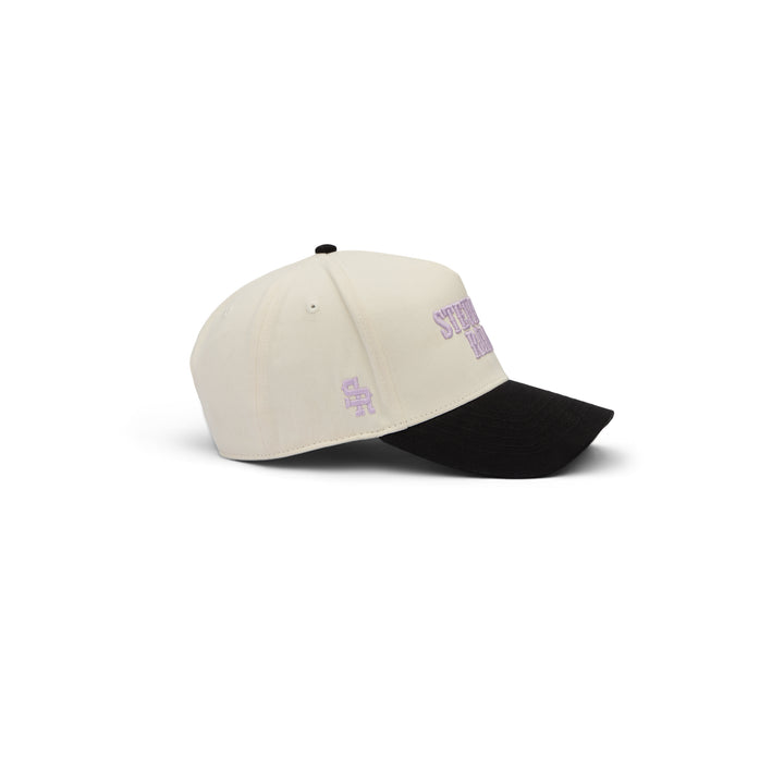 Midtown "Stacked Logo" Structured Hat (Lilac)