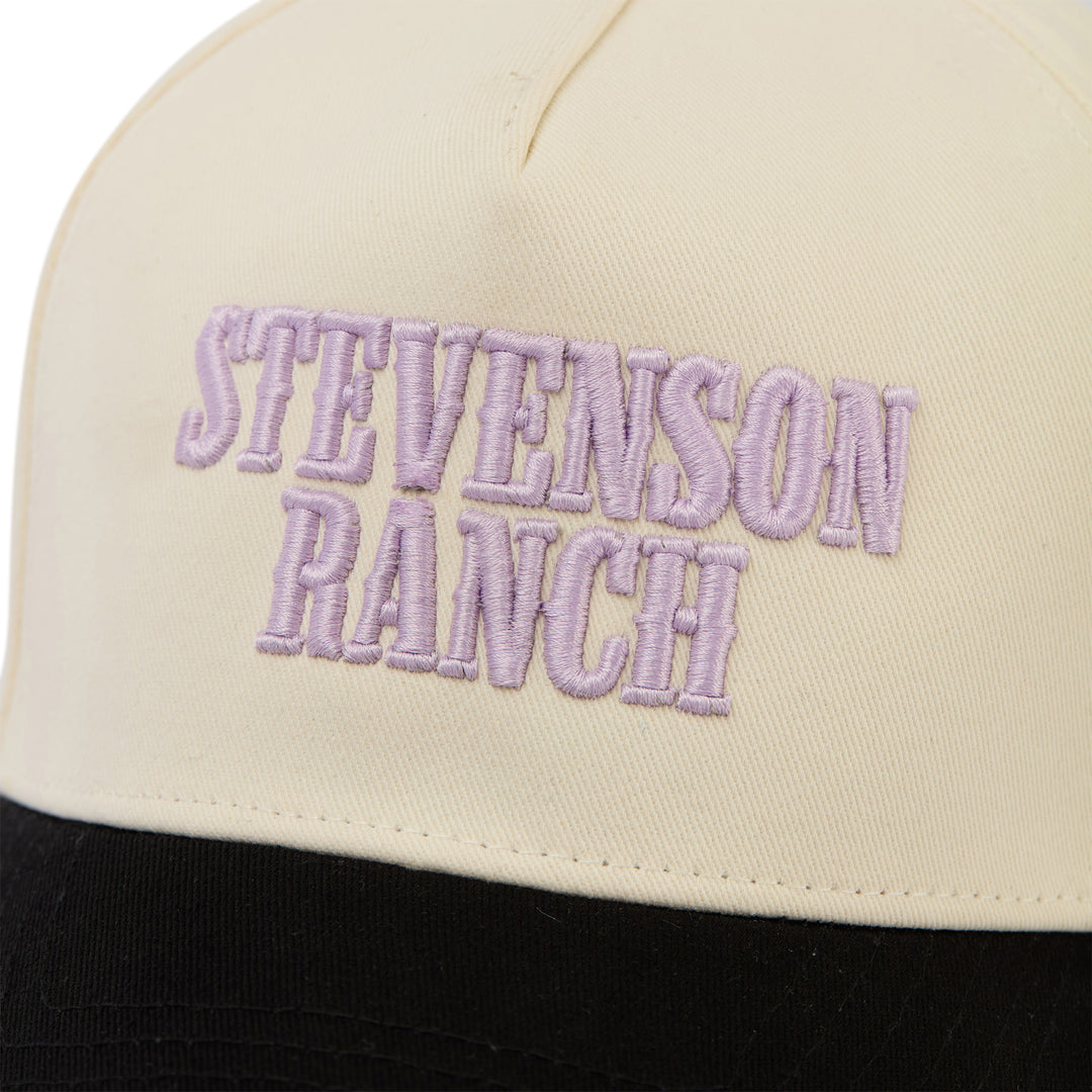 Midtown "Stacked Logo" Structured Hat (Lilac)