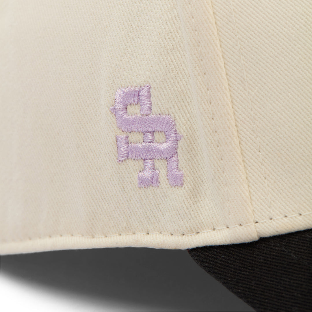 Midtown "Stacked Logo" Structured Hat (Lilac)