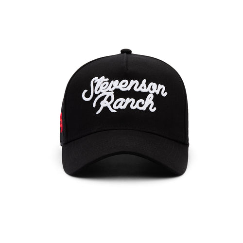 Midtown "Script Logo" Structured Hat (Black)