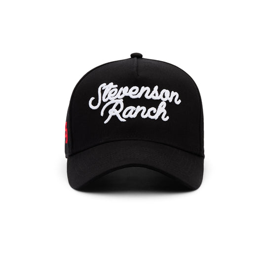 Midtown "Script Logo" Structured Hat (Black)
