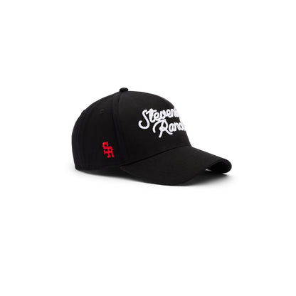 Midtown "Script Logo" Structured Hat (Black)
