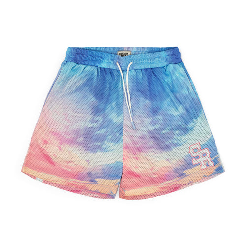 Varsity Mesh Shorts (Cotton Candy)