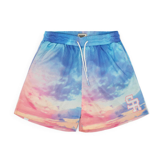 Varsity Mesh Shorts (Cotton Candy)
