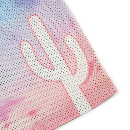 Varsity Mesh Shorts (Cotton Candy)