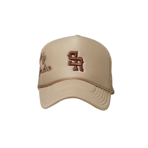 NMFR Classic Trucker Hat (Tan/Brown)