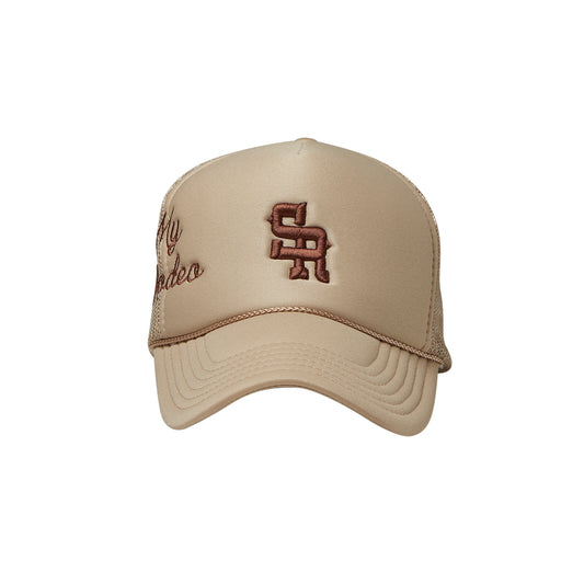 NMFR Classic Trucker Hat (Tan/Brown)