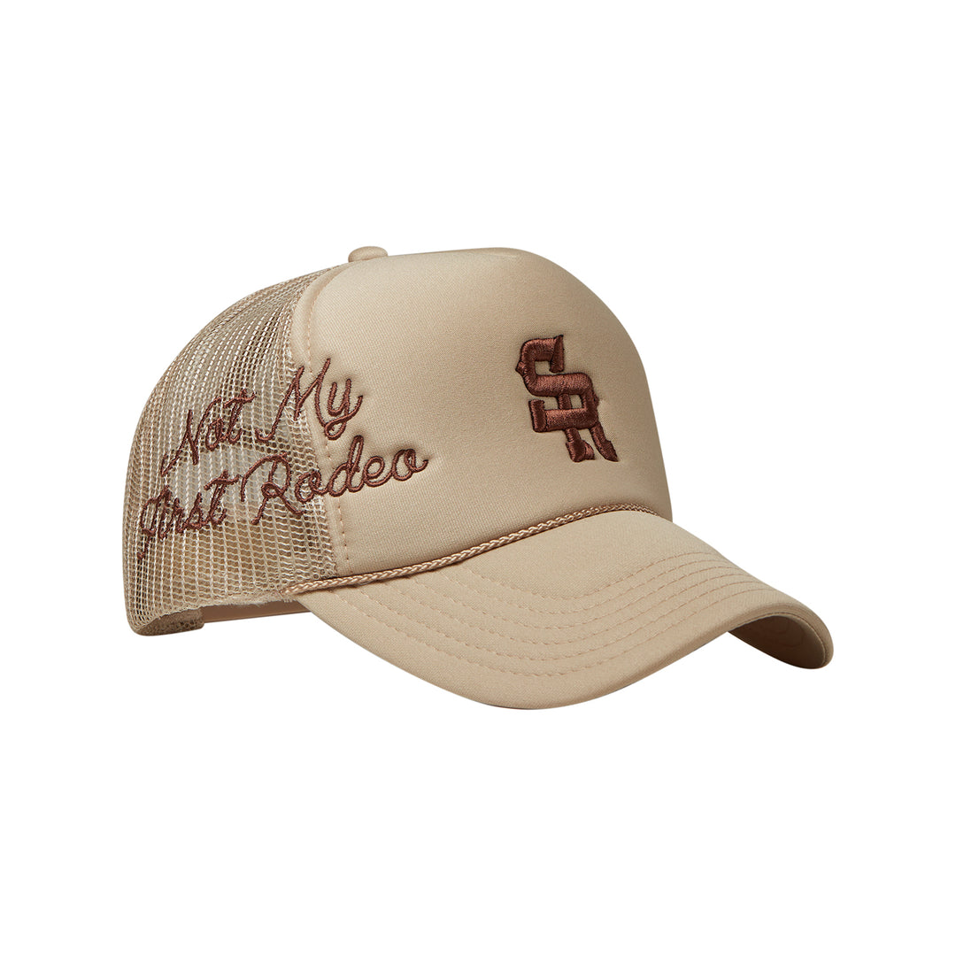 NMFR Classic Trucker Hat (Tan/Brown)