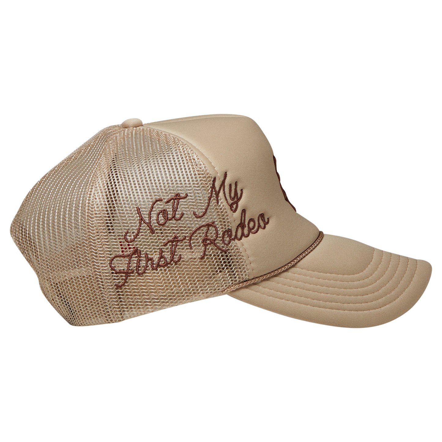 NMFR Classic Trucker Hat (Tan/Brown)