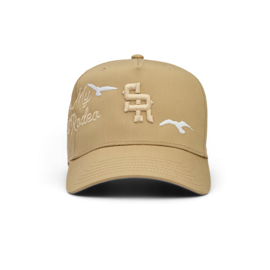 Two Birds Structured Hat (Tan)