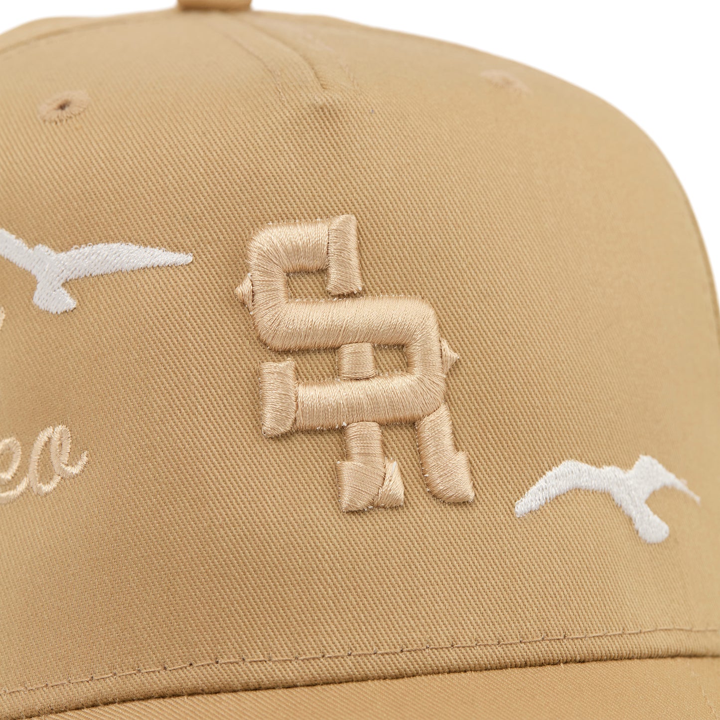 Two Birds Structured Hat (Tan)