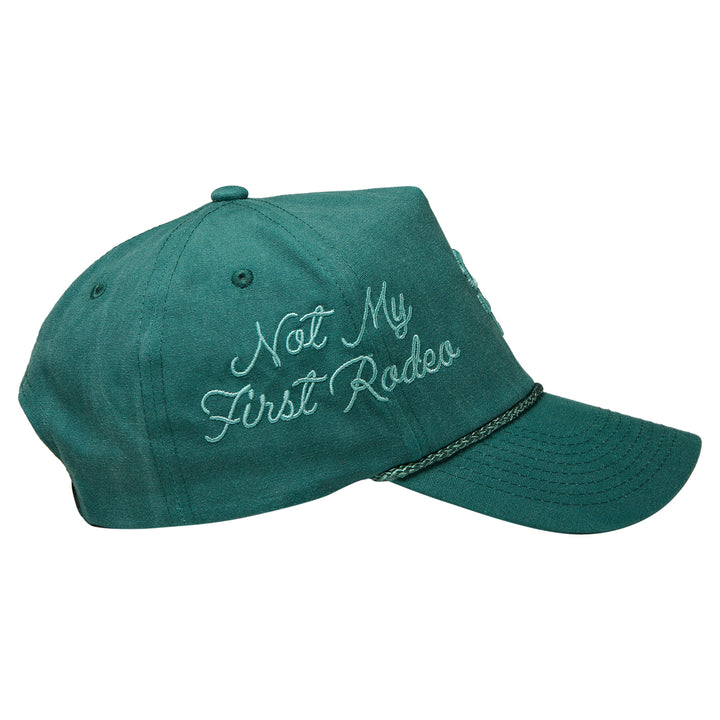Structured Canvas Hat (Teal/Teal)