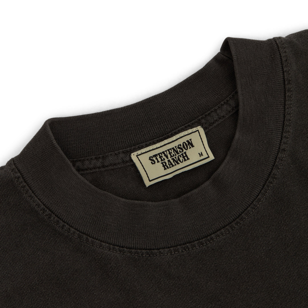 Stevenson Ranch x LA "Greek" Tee (Vintage Black)
