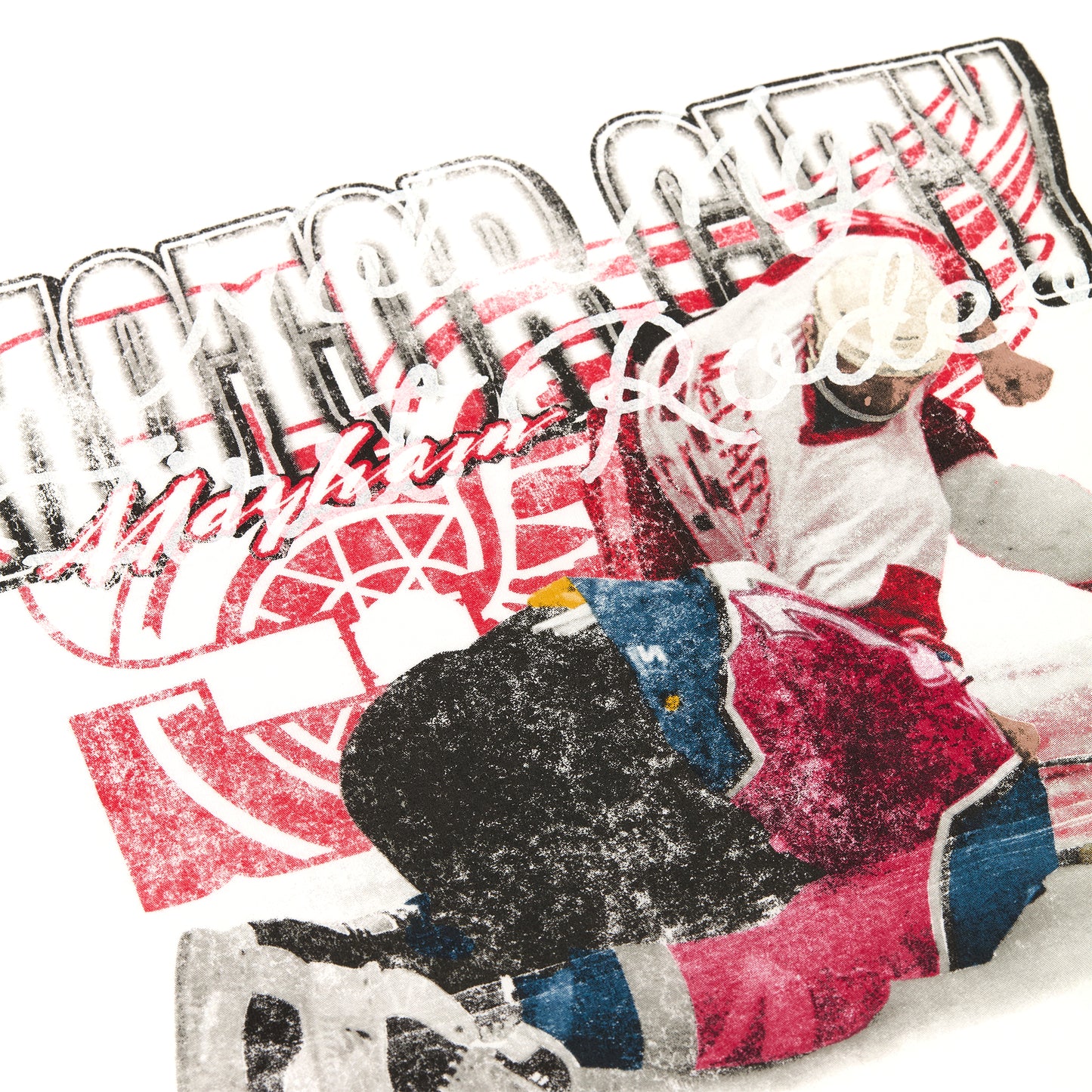 Stevenson Ranch x Detroit "Brawl" Tee (White)