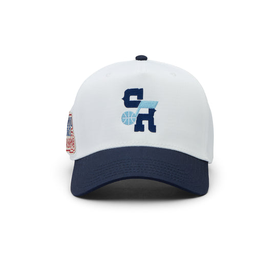 Stevenson Ranch x Utah "Stockton" Hat (White/Blue)