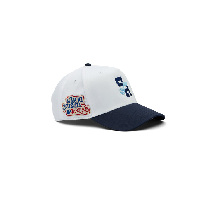 Stevenson Ranch x Utah "Stockton" Hat (White/Blue)