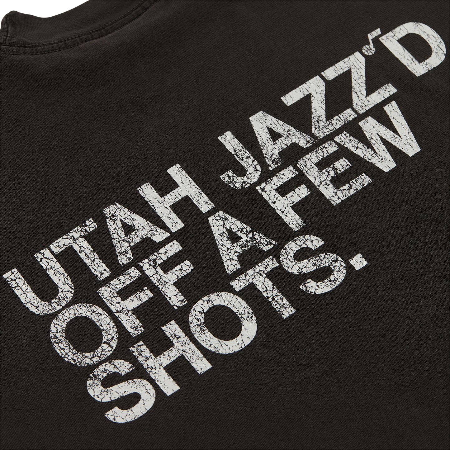 Stevenson Ranch x Utah "Jazz'd" Tee (Vintage Black)
