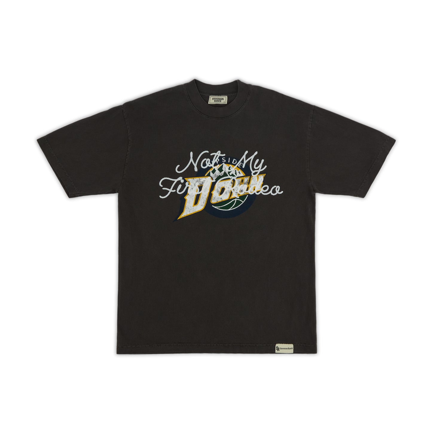 Stevenson Ranch x Utah "Jazz'd" Tee (Vintage Black)