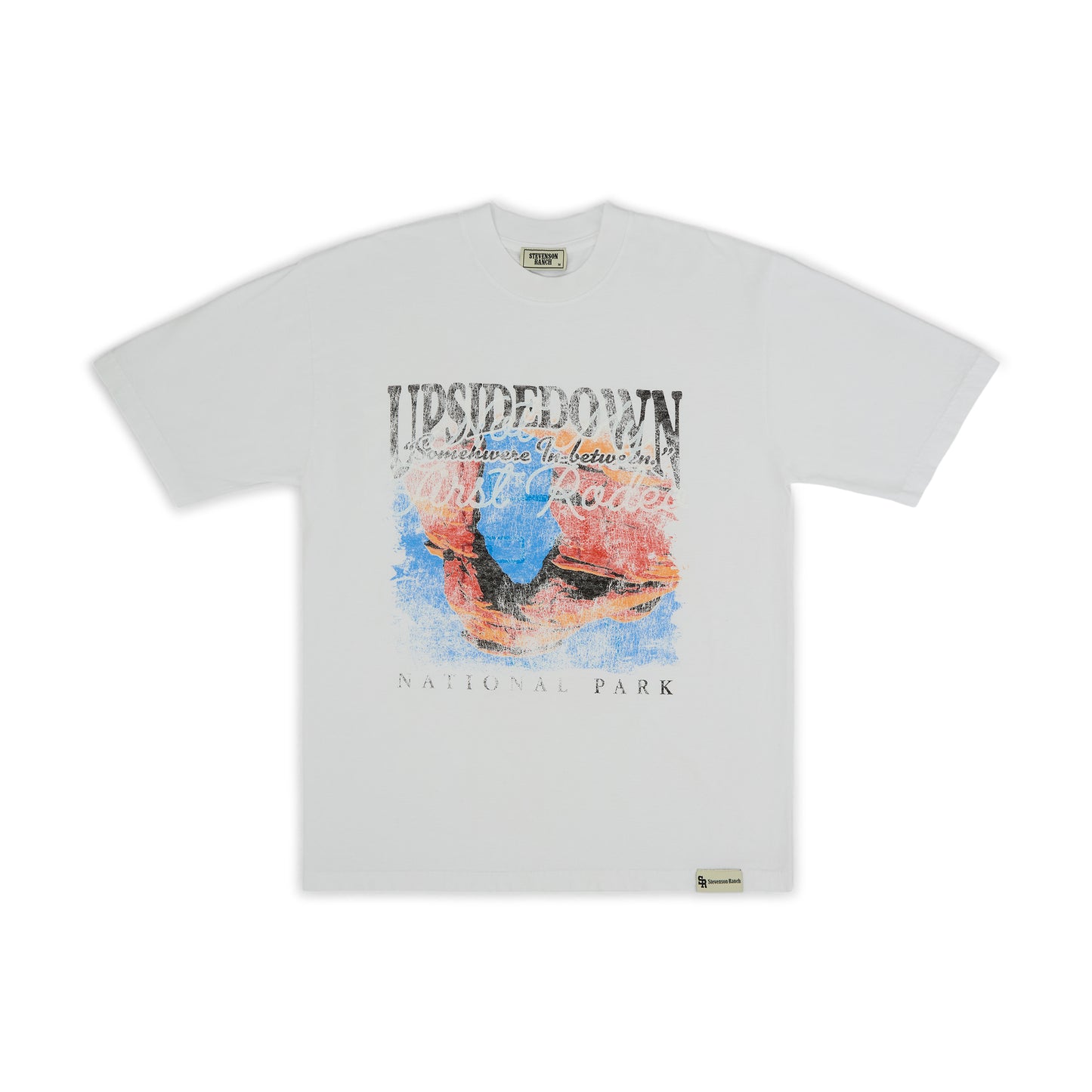 Stevenson Ranch x Utah "Arches" Tee (White)