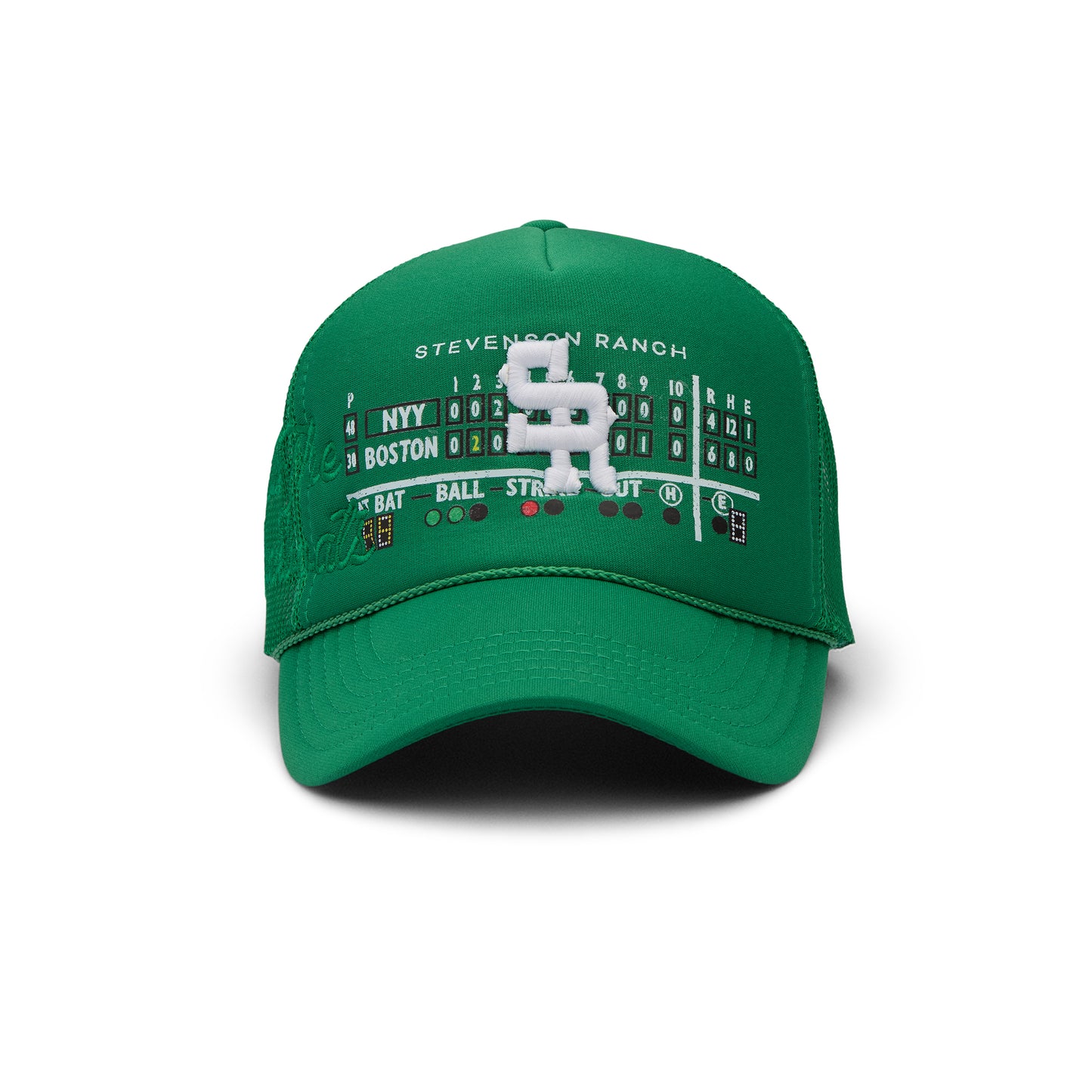 Stevenson Ranch x Boston "Green Monster" Hat (Green)
