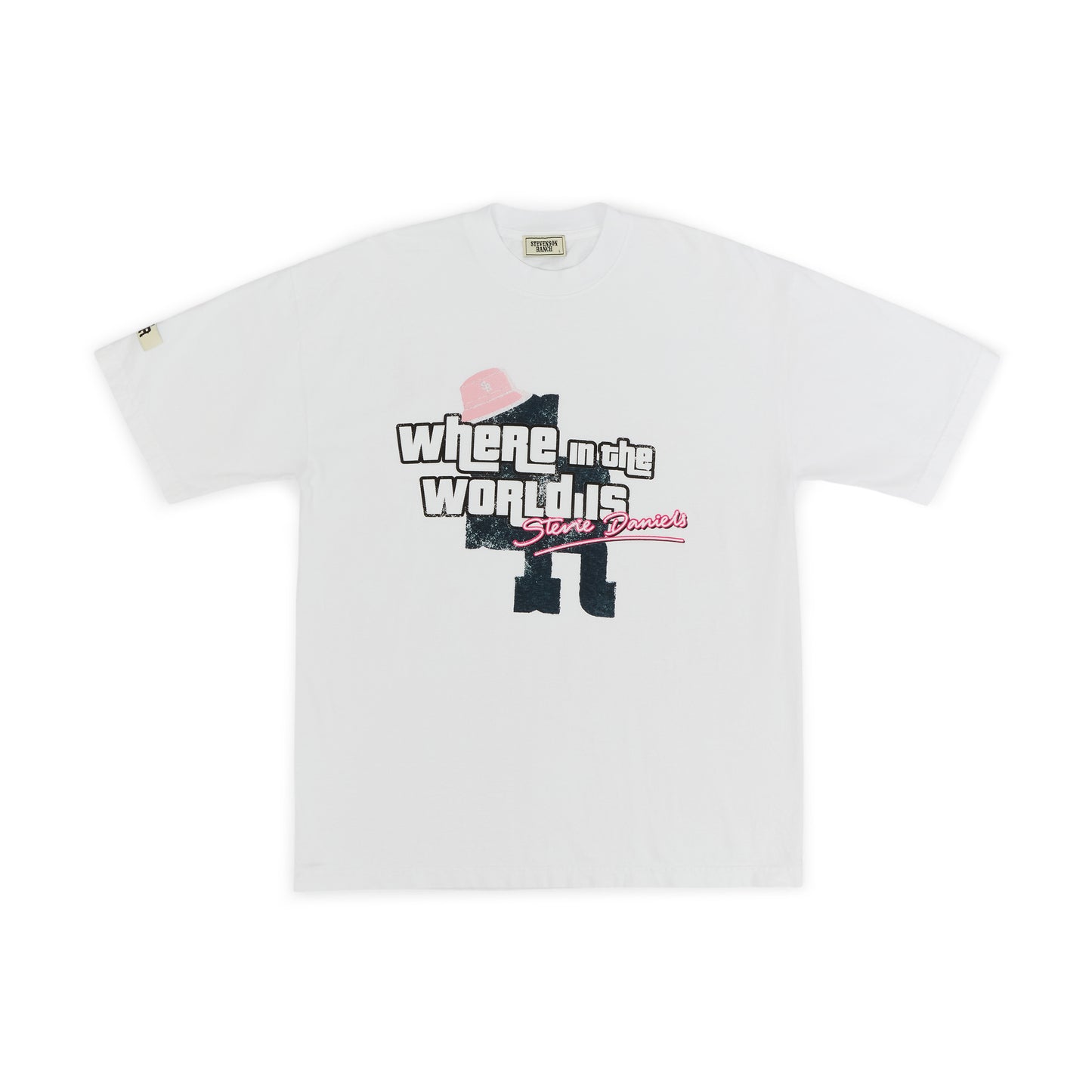 Stevie Daniels Tee (White)