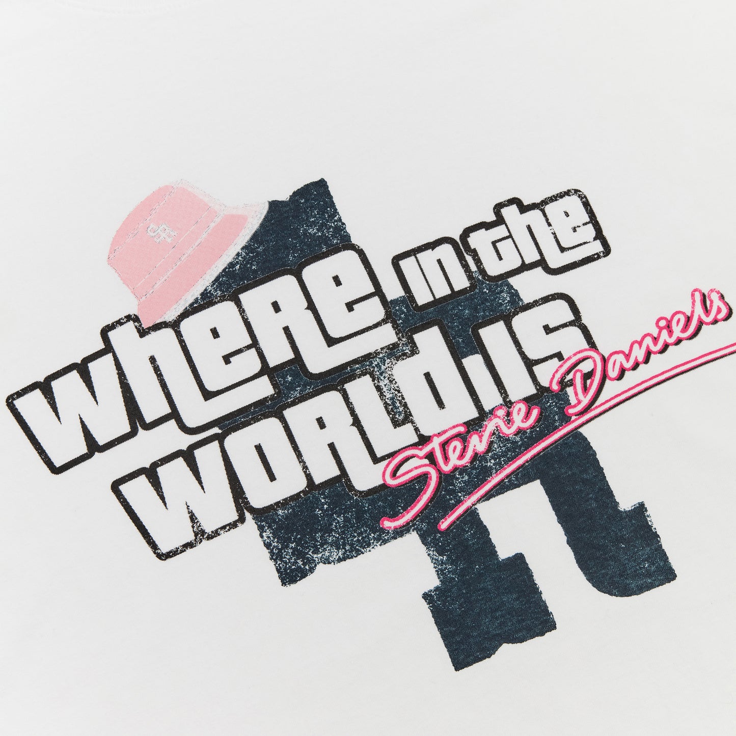 Stevie Daniels Tee (White)