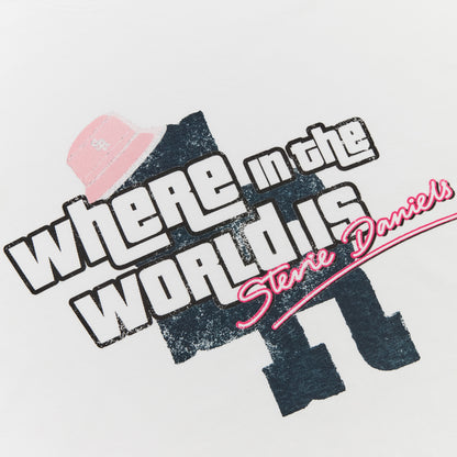 Stevie Daniels Tee (White)