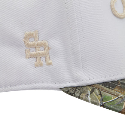 Midtown "Script Logo" Structured Hat (White/Camo)