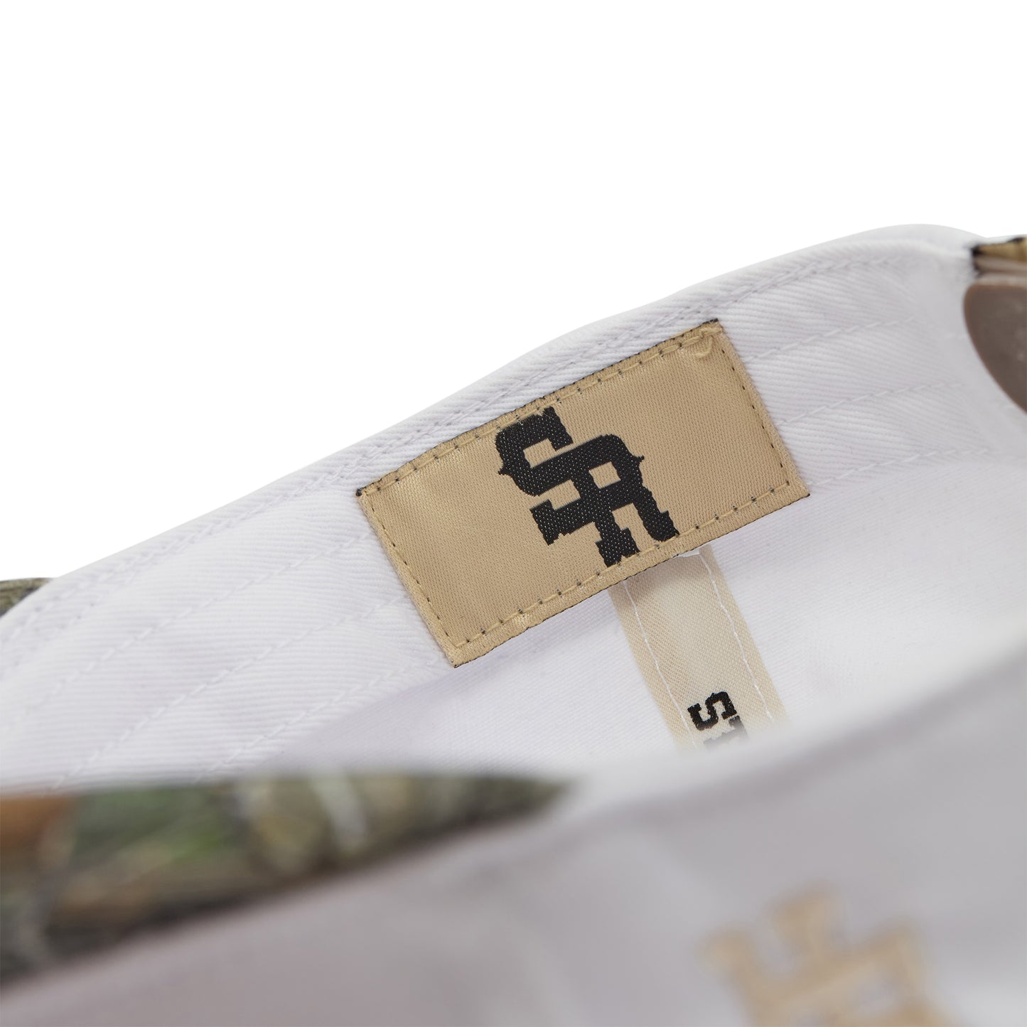 Midtown "Script Logo" Structured Hat (White/Camo)