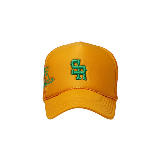 NMFR Classic Trucker Hat (Yellow/Green)