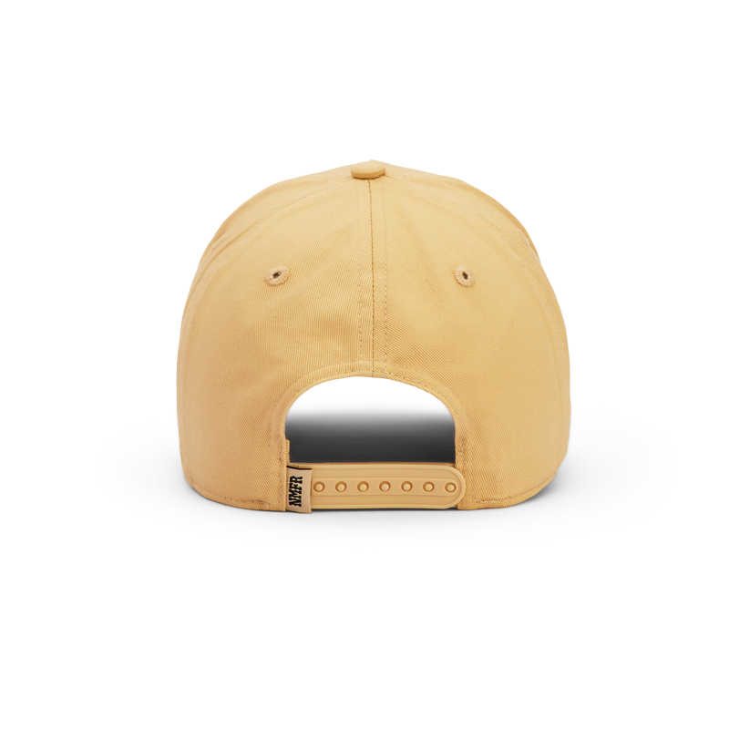 "The Midtown" Structured Hat (Tan/Pink)