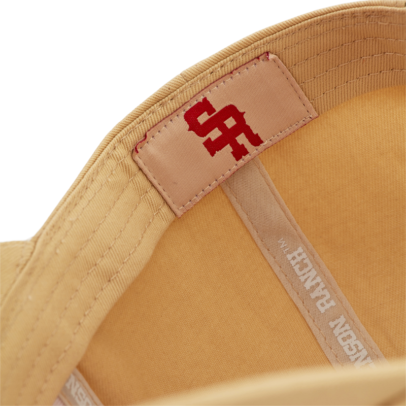 "The Midtown" Structured Hat (Tan/Pink)