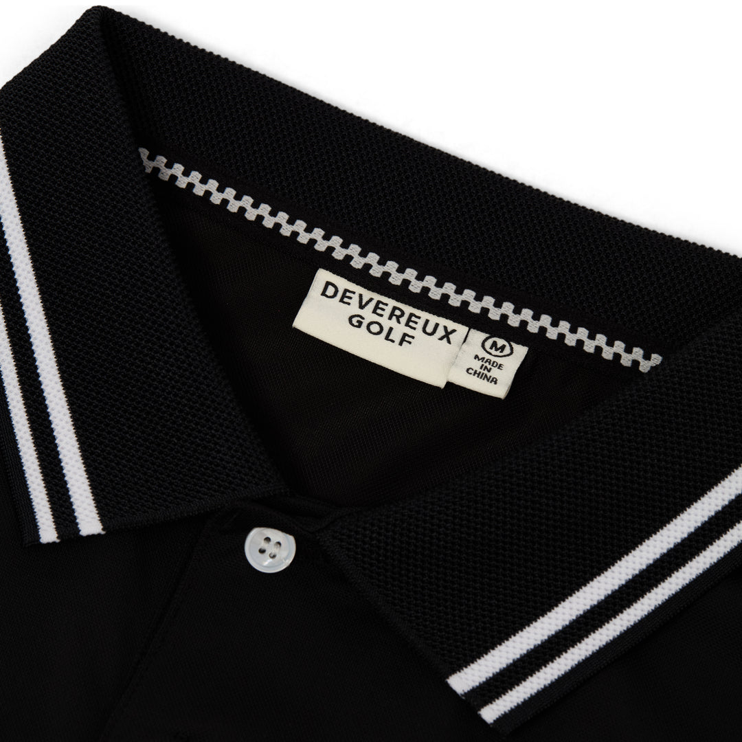 Country Club Golf Polo (Black)