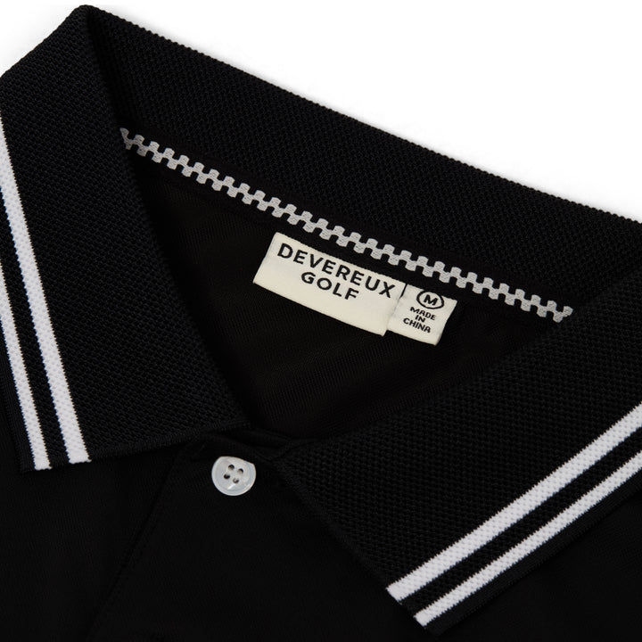 Country Club Golf Polo (Black)