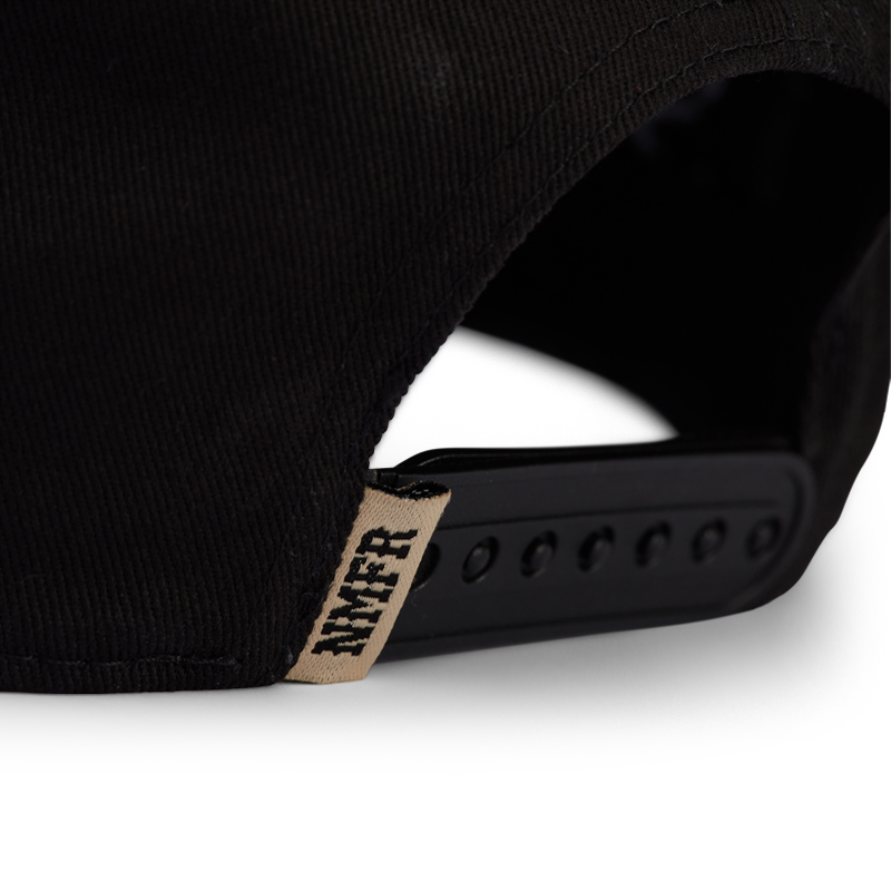 "The Midtown" Structured Hat (Black/White)