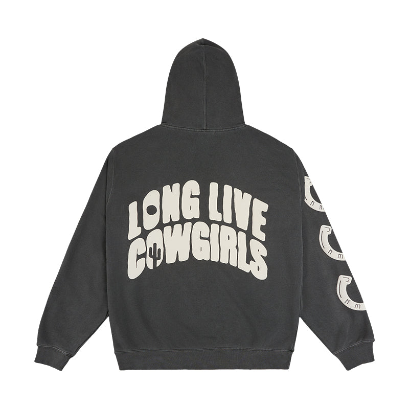 Long Live Cowgirls Hoodie (Pigment Black) Stevenson Ranch Stevenson