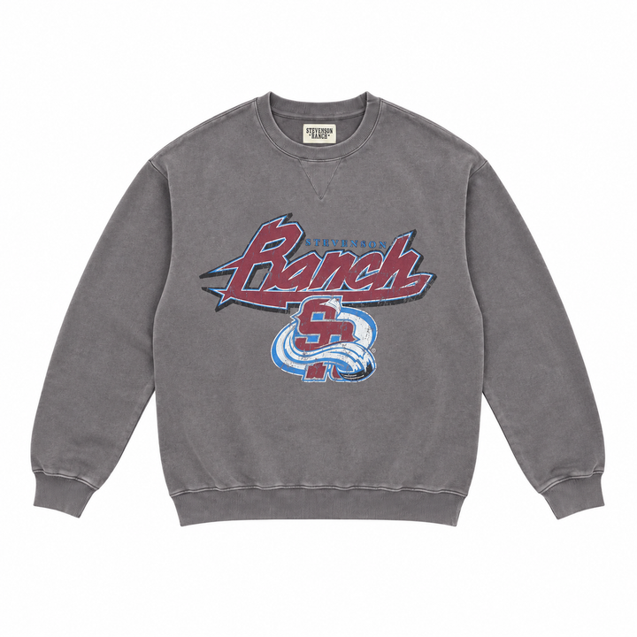 Red Rocks Avalanche Crewneck (Grey)