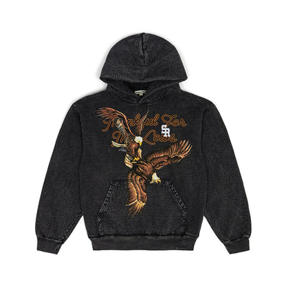 Stevenson Ranch x The Lows Eagles Hoodie (Carbon Black)