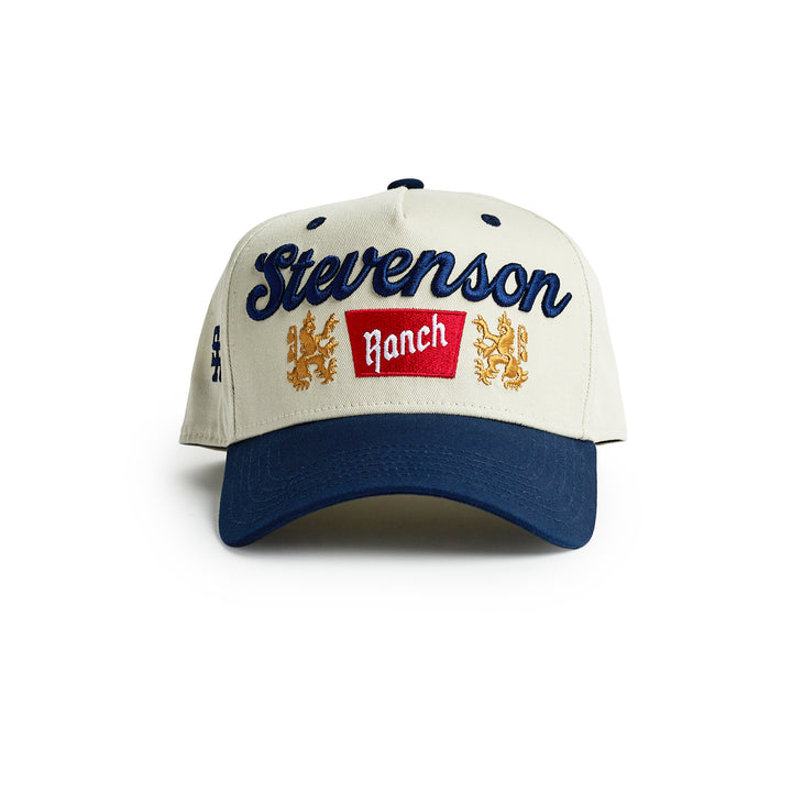 Red Rocks A-Frame Hat (Cream/Blue)