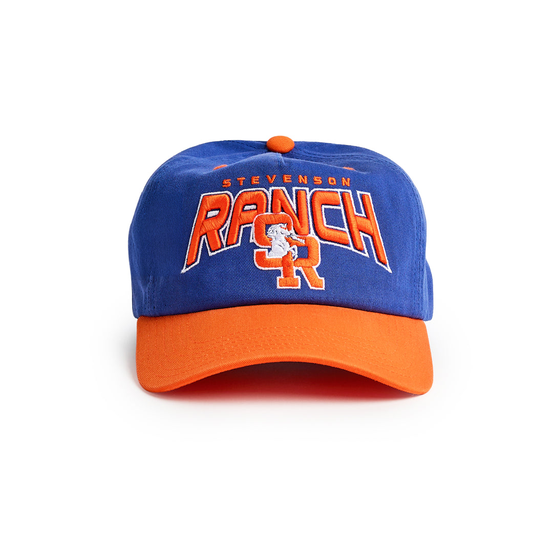 Red Rocks Unstructured Hat (Blue/Orange)