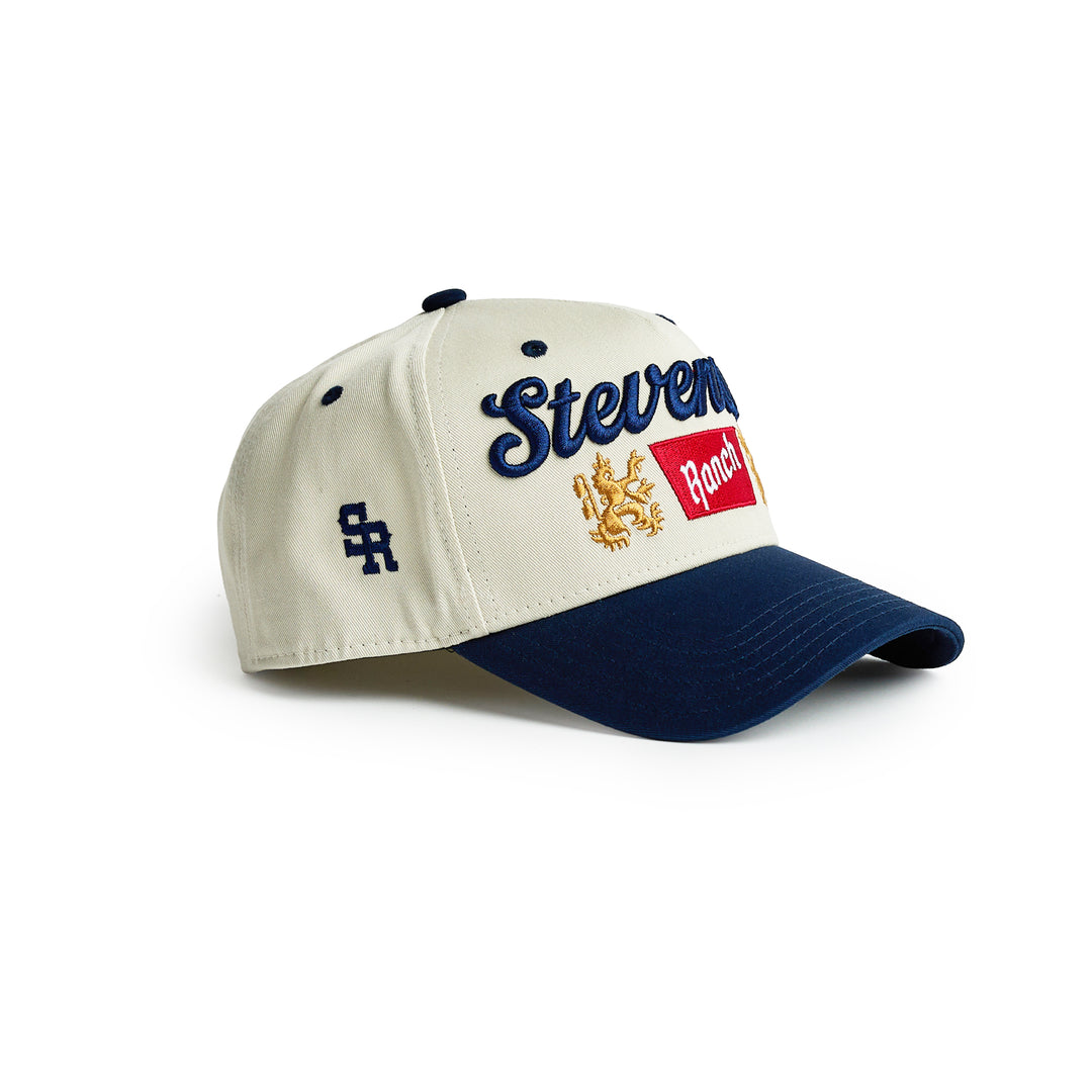 Red Rocks A-Frame Hat (Cream/Blue)