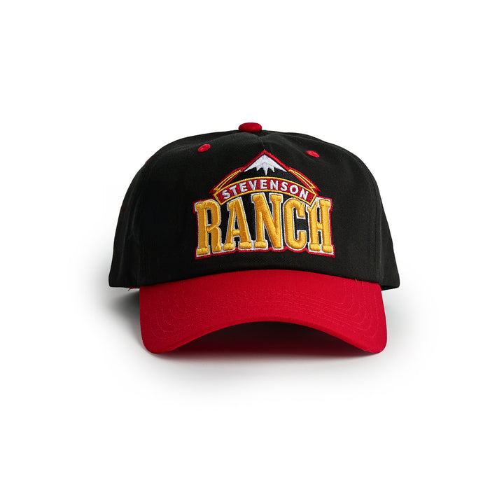 Red Rocks Unstructured Hat (Black/Red)