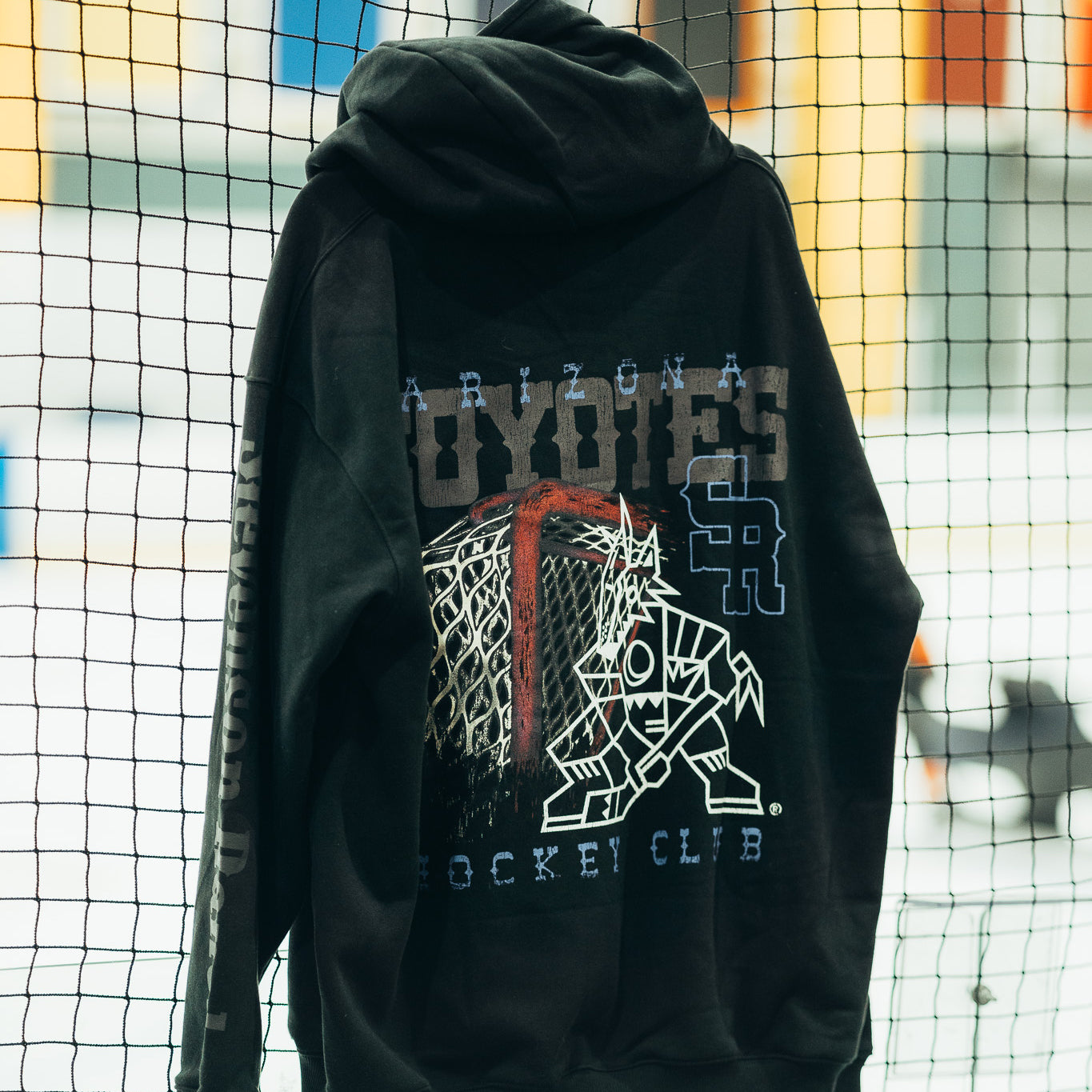 Stevenson Ranch x Coyotes Hoodie (Black)