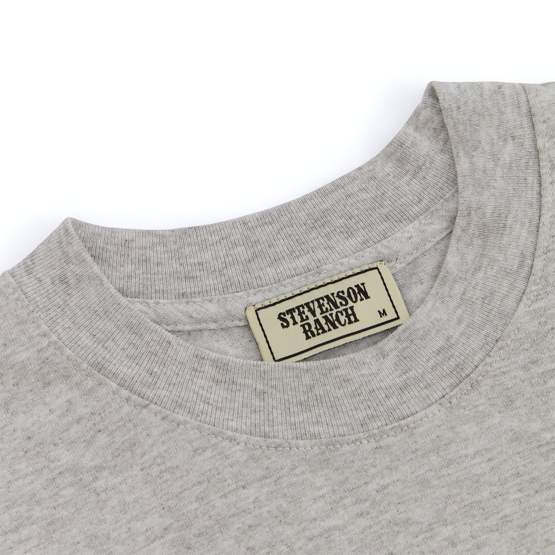 Stevenson Ranch x Iowa "Nebraska" Tee (Ash grey)