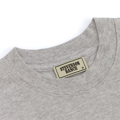Stevenson Ranch x Iowa "Nebraska" Tee (Ash grey)