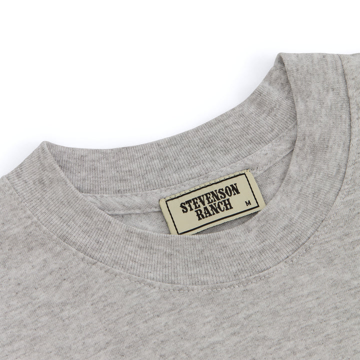 Stevenson Ranch x Iowa "Nebraska" Tee (Ash grey)