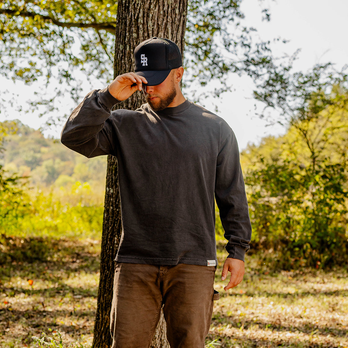 Core Longsleeve Tee (Vintage Black)