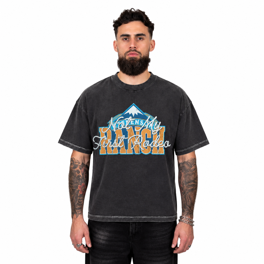 Red Rocks Nuggets Tee (Vintage Black)